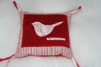 Hirseschalenkissen, Motiv: Vogel, 21 EUR