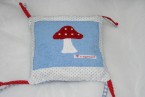 Hirseschalenkissen, Motiv: Pilz, 21 EUR